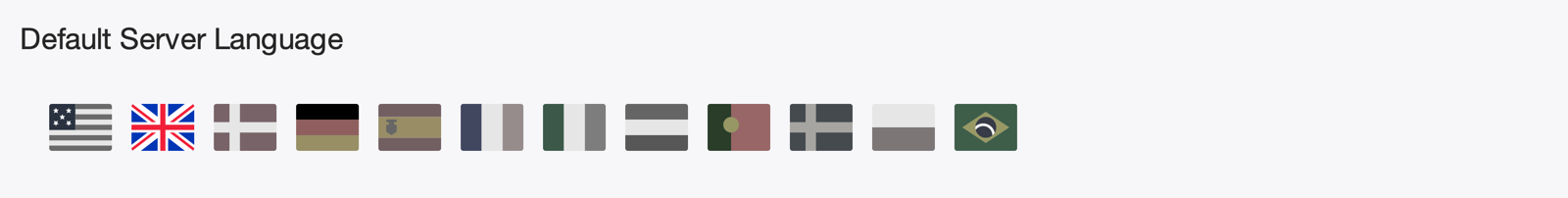 Languages Screenshot